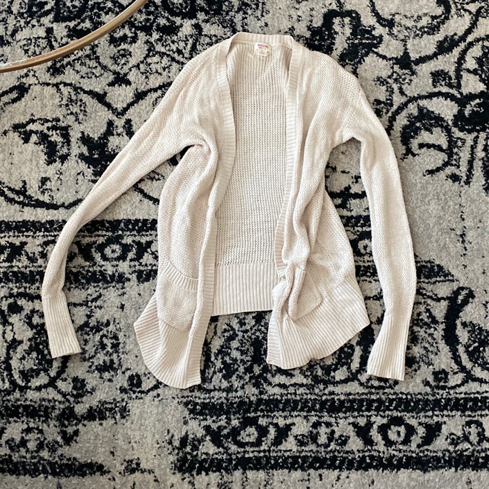 Mossimo Cream Cardigan